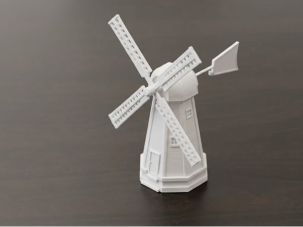 Traditional Post Windmill