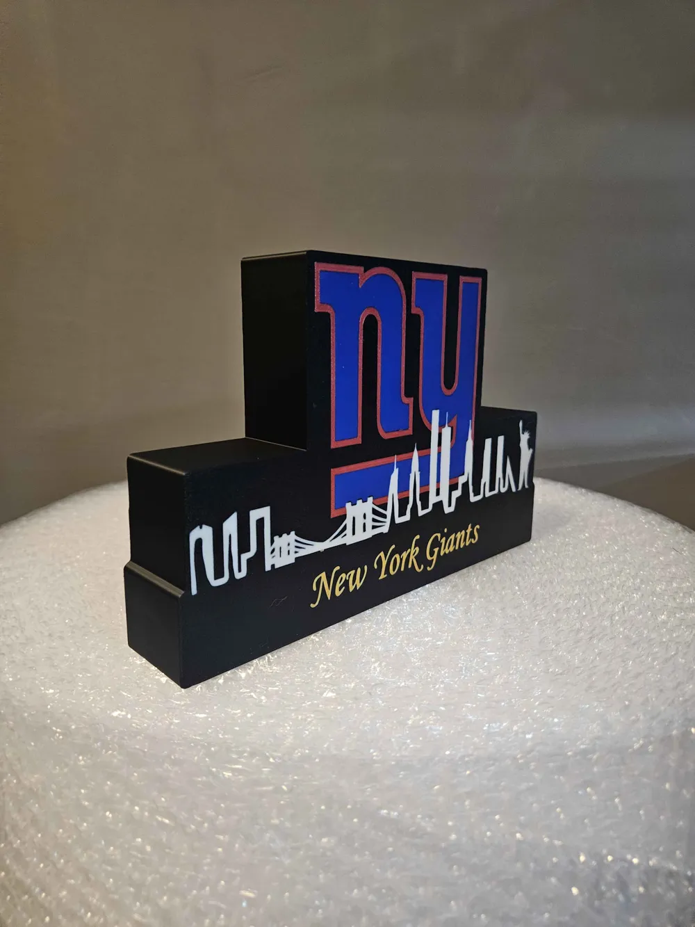 NFL Lightbox New York Giants with skyline! by Jessie_3d_art MakerWorld ...