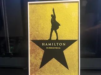 Hamilton Hueforge Poster