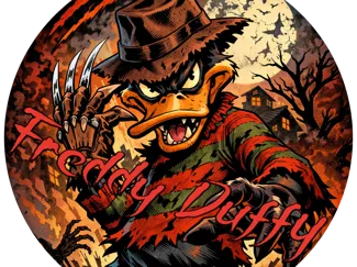 Daffy Duck als Freddy Krüger Hueforge