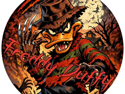 Daffy Duck as Freddy Krueger Hueforge