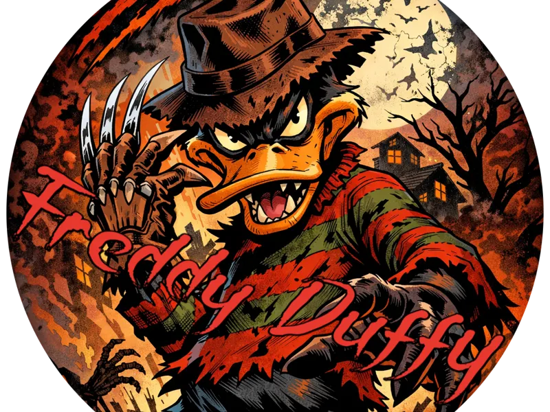 Daffy Duck als Freddy Krüger Hueforge