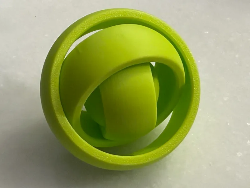 Four-ring gyro fidget spinner 