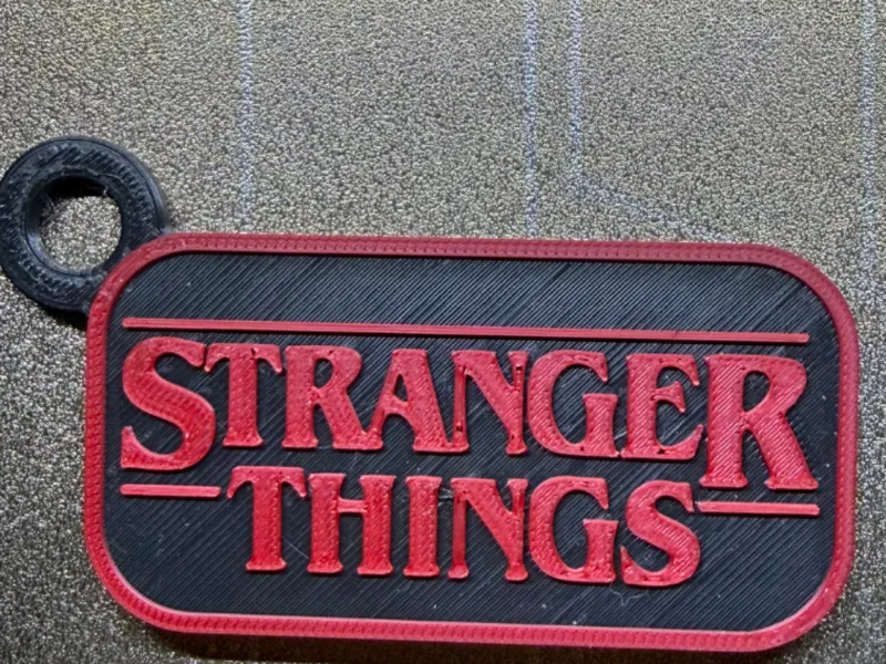 Stranger Things Keychain 3
