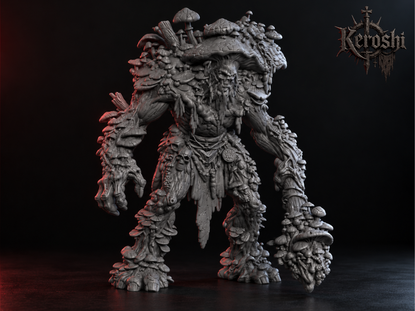 Mushroom Abomination 50mm - 3D printed Creatures, in stock in India