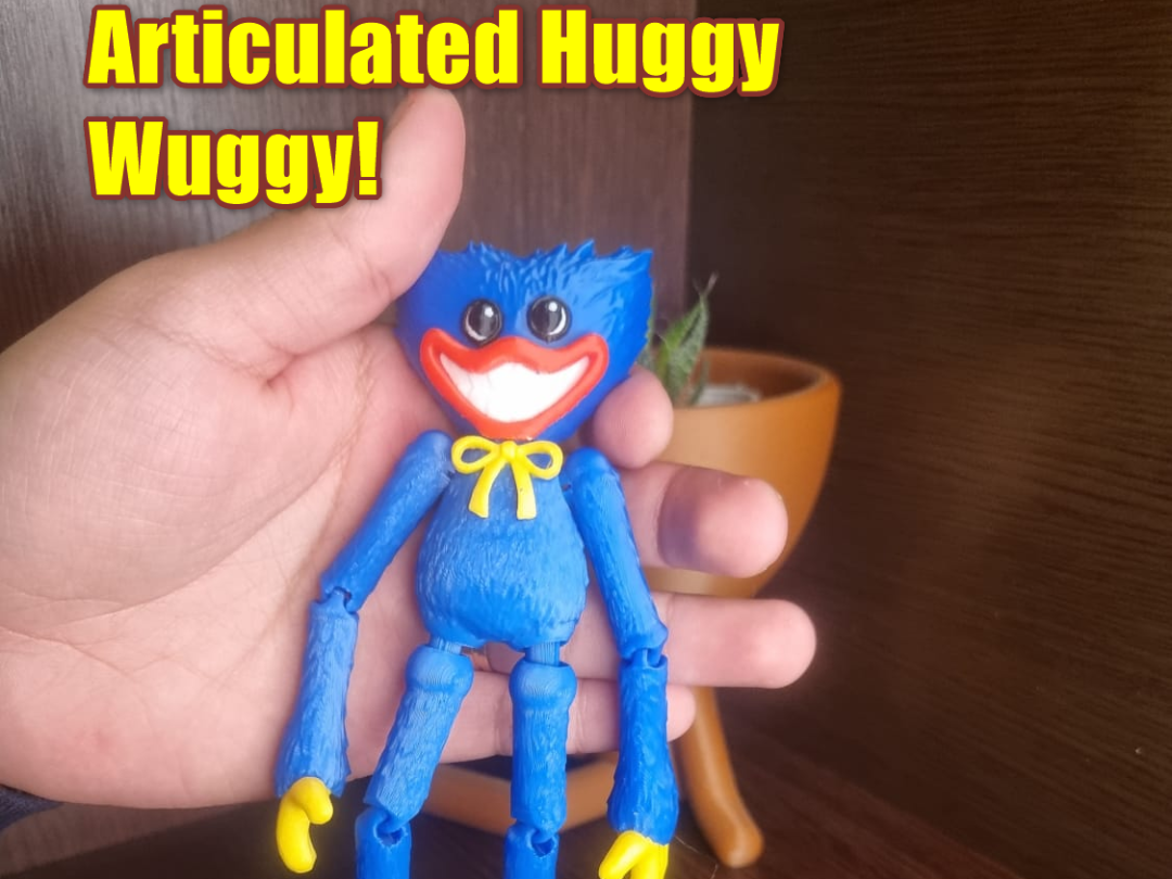 Huggy Wuggy - Minimal Supports - Articulated!