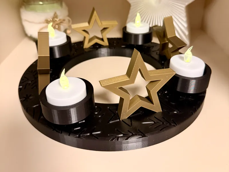 LED Adventskranz 