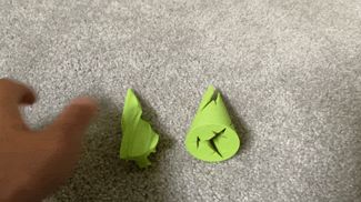 Cone Spiral Impossible Passthrough Fidget
