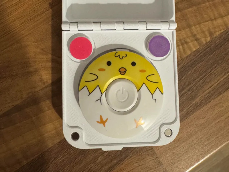 Caja lima de uñas infantil