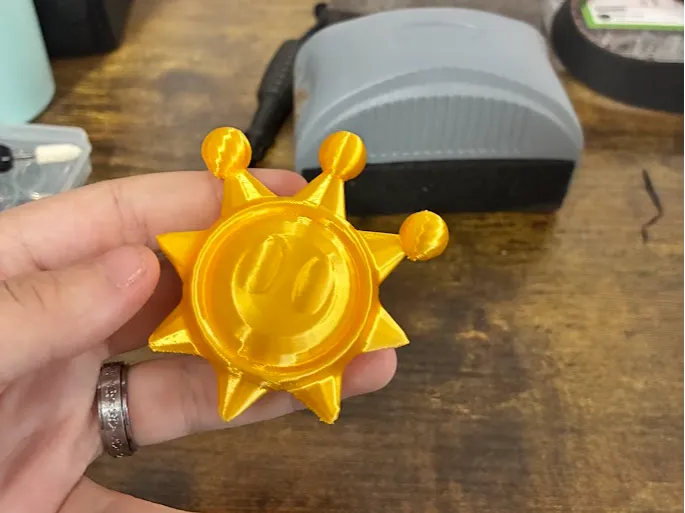 Low poly shine Sprite Super Mario