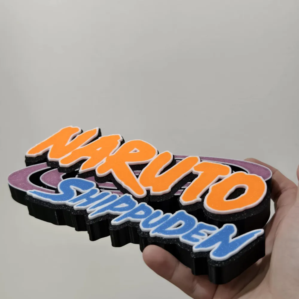  NARUTO SHIPPUDEN LOGO BY KUMY - Free 3D Print Model - MakerWorld 