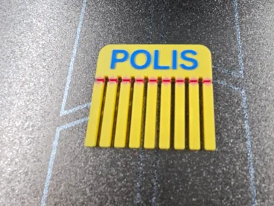 Countdown Break-Off  Tooth Comb - Parametric