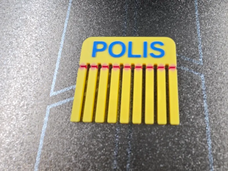 Countdown Break-Off  Tooth Comb - Parametric