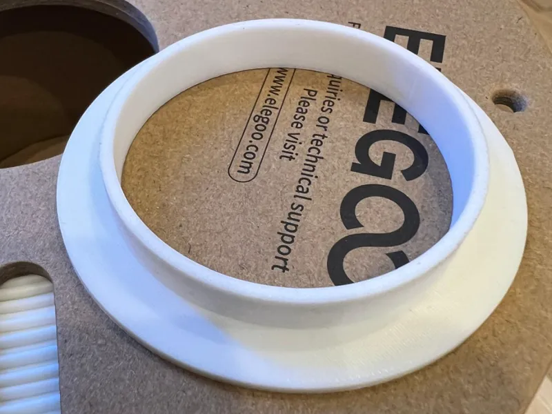Elegoo PLA+ cardboard spool adapter 55mm