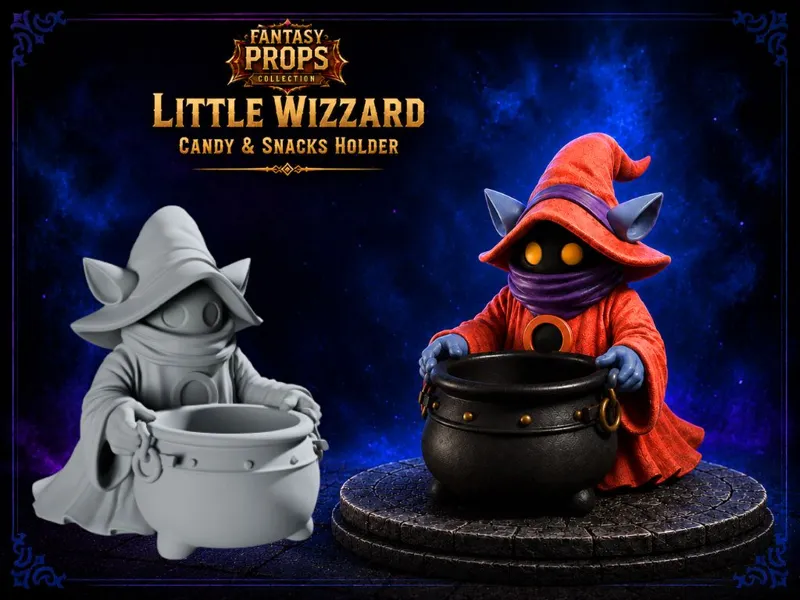 Little Wizzard Snacks & Candy Holder