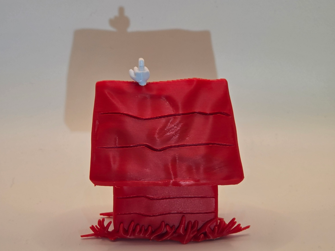 Snoopy House – Flipping the Bird Edition