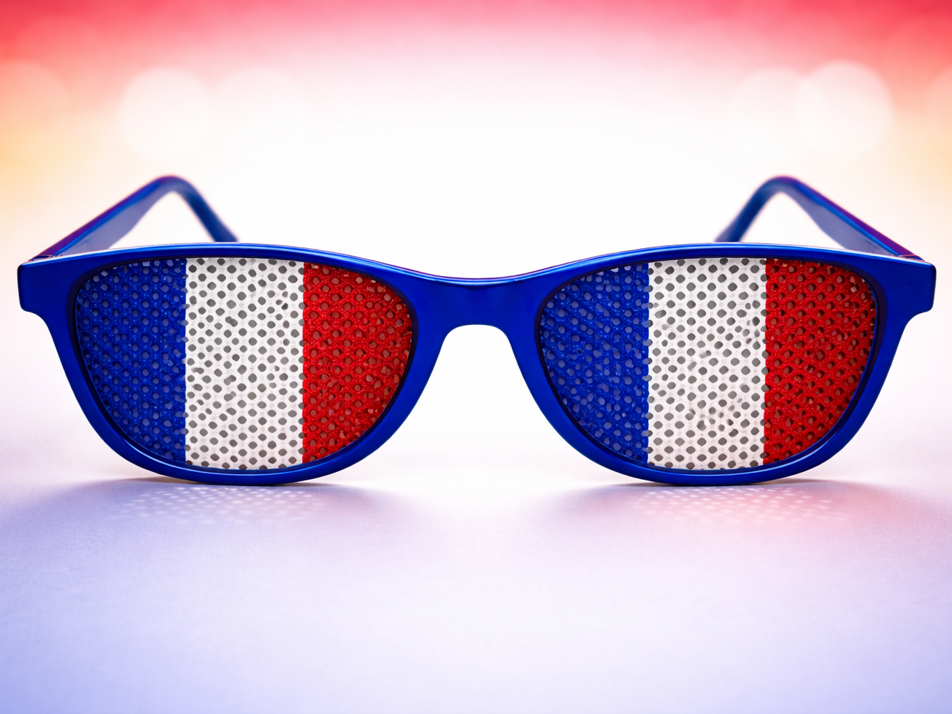 France Party Fan Glasses – 3D Flag Sunglasses 