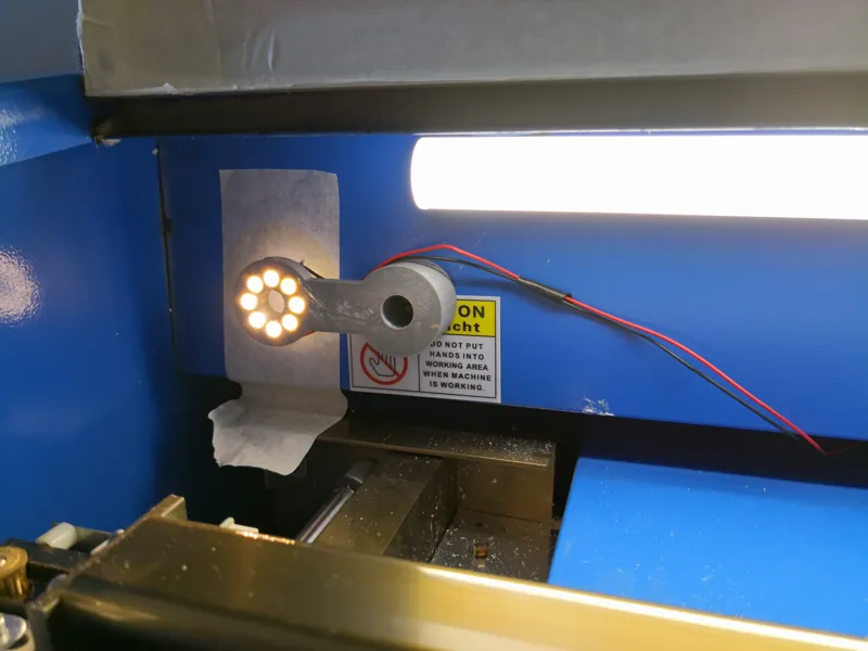 Led pointer for laser K40
