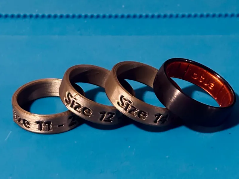 Enso Ring Size Guide Print! Less than 12g total!
