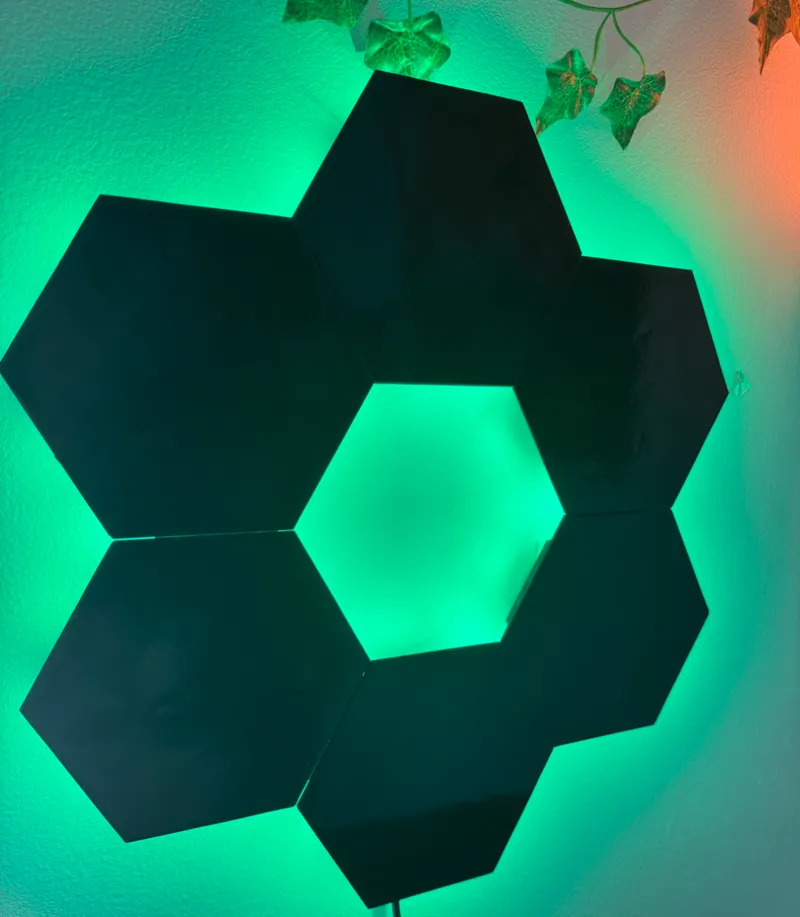 Backlit Hexagon Light Panels