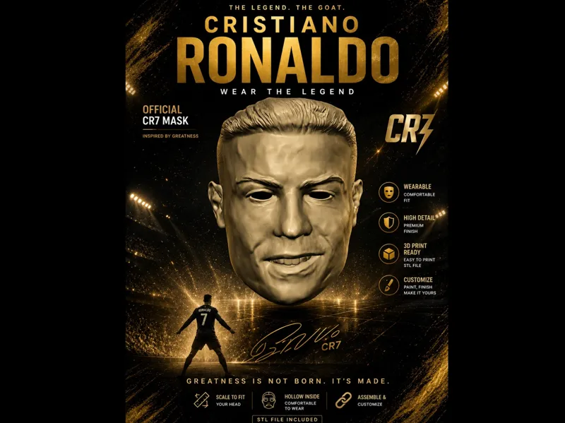 Cristiano Ronaldo Mask