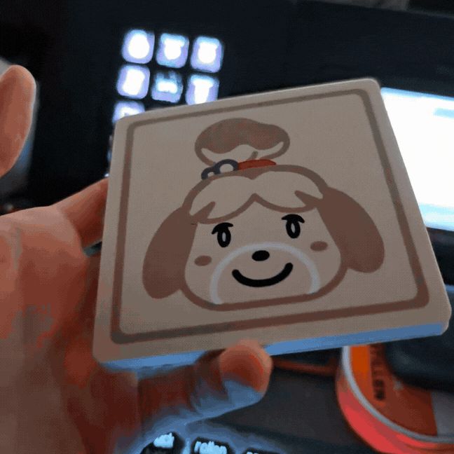ACNH Isabelle Coaster