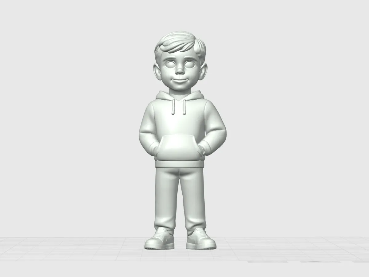 Random Boy Figure - Free 3D Print Model - MakerWorld