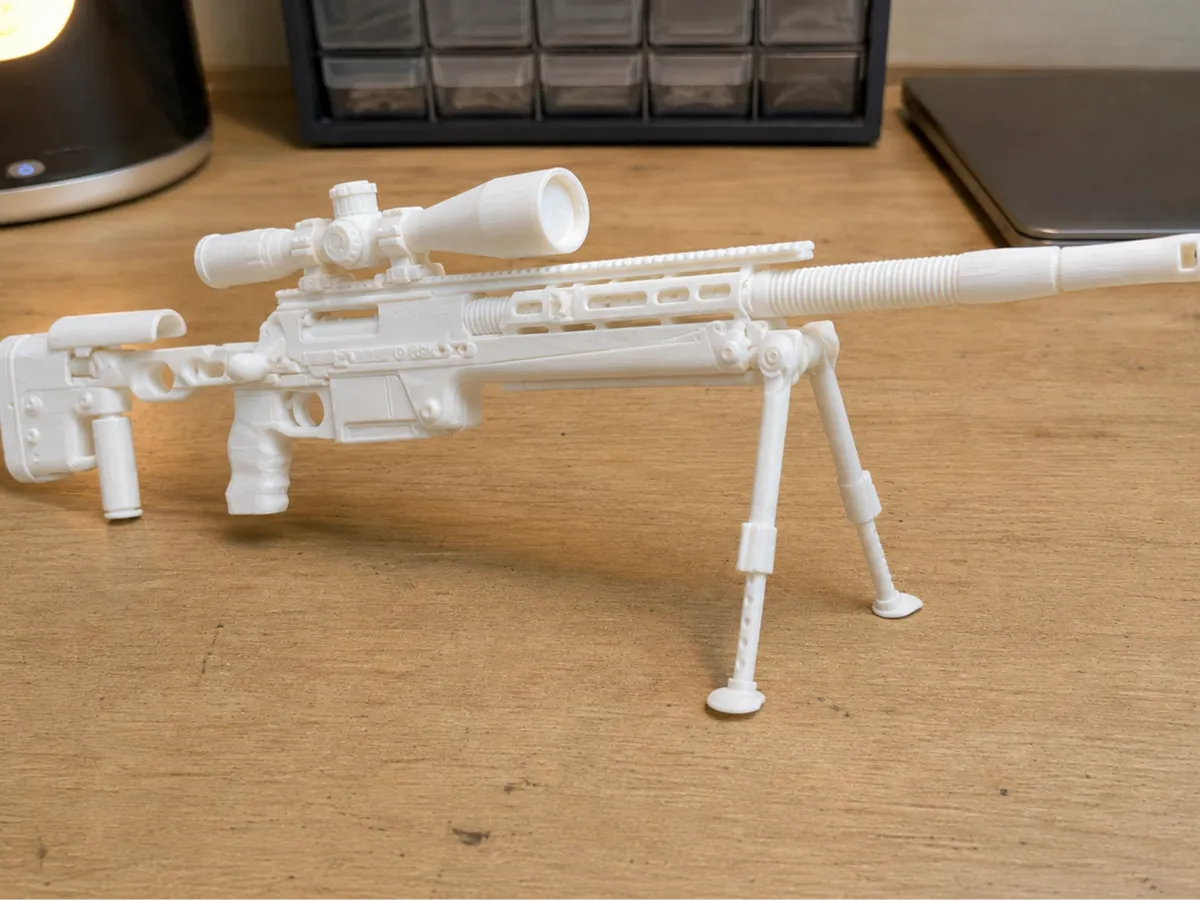 Réplique décorative de fusil de précision