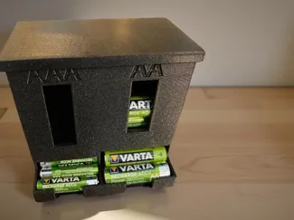 AA & AAA Batterie Dispenser – Praktisch & sortiert