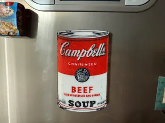 Magnet Campbell's Can (Beef Soup) - Andy Warhol