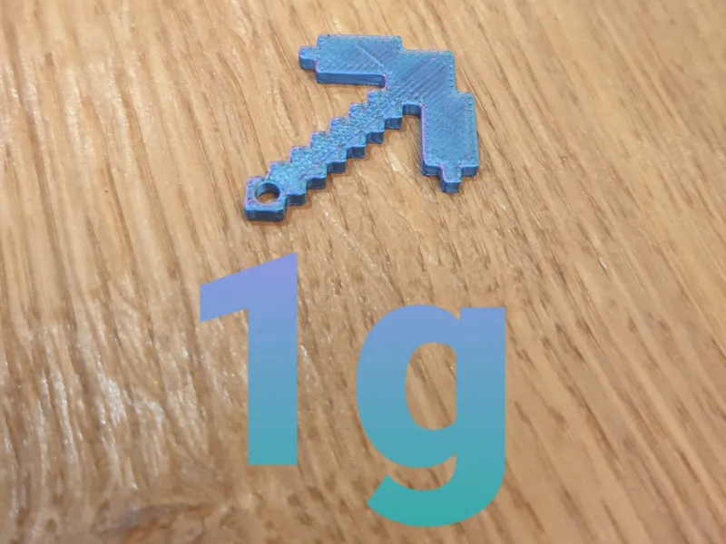 Minecraft Pickaxe Schlüsselanhäger