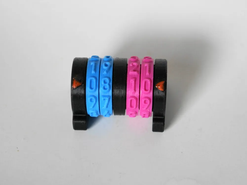stackable counter ring or stamp by JackMakerWorld: Download Free 3D Models