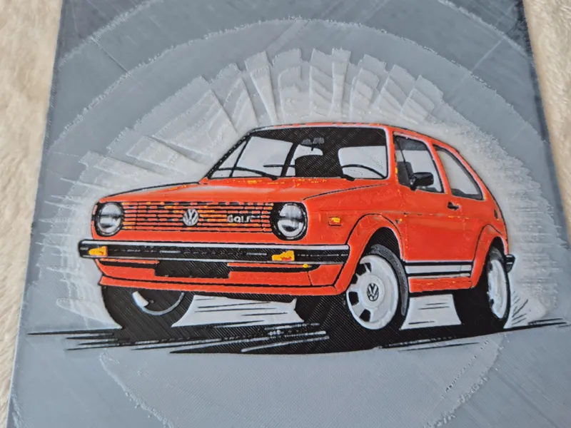 Volkswagon Golf Hueforge