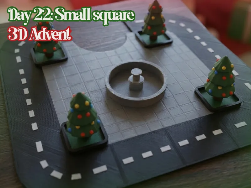 3D Advent Bolivia | Day 22 Plazuela