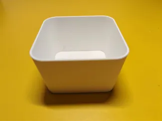 方形收纳盒(可做桌面小型垃圾盒,亦可打孔做小花盆)