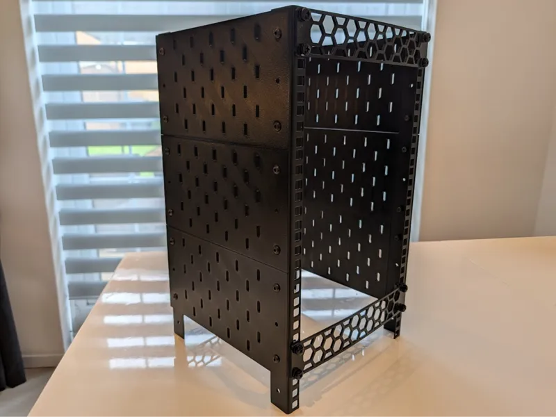 10-inch Rack Side Panels – Home Lab (R0863 Rails)