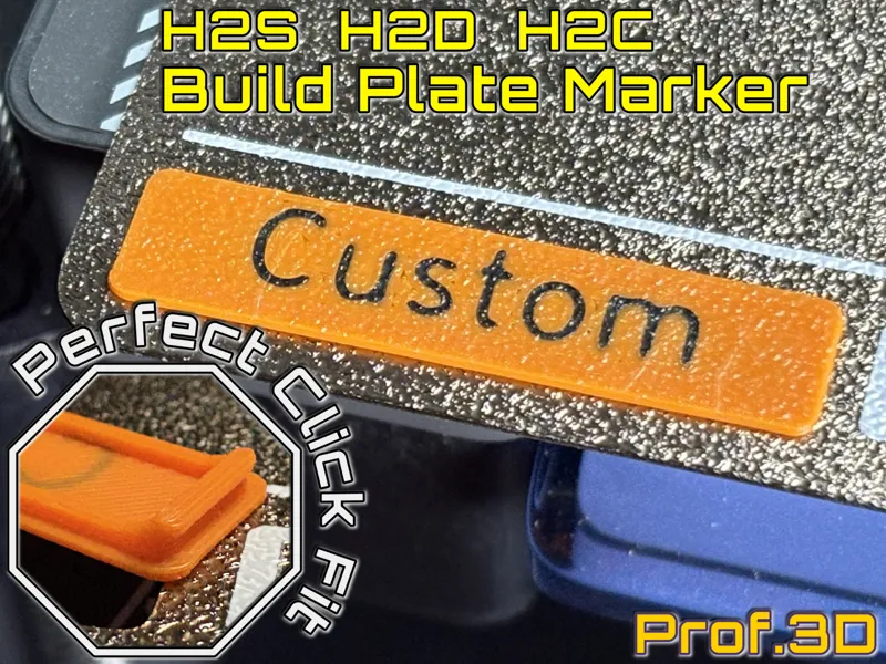Bambu Lab Build Plate Marker ⧸ H2S H2D H2C