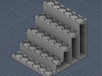 Alkohol ink bottles (20.5mm) Organizer