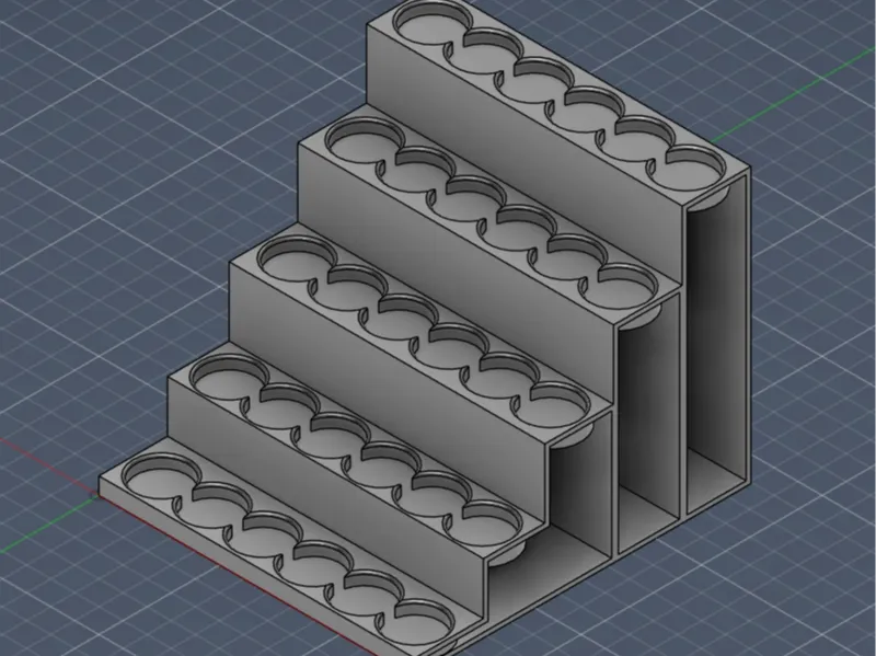 Alkohol ink bottles (20.5mm) Organizer