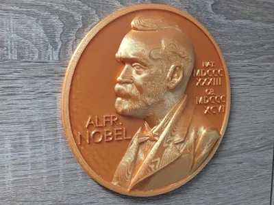 Alfred Nobel medal ver.2