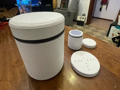 Tobacco Jar with Humidifier Container