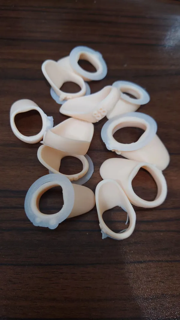 Bague d'archer traditionnelle (dégagement en pente)