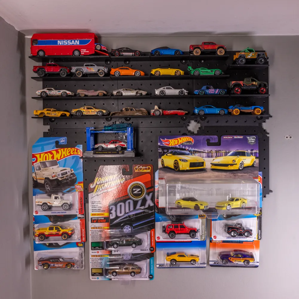 Modular Diecast Wall Rack - Free 3D Print Model - MakerWorld