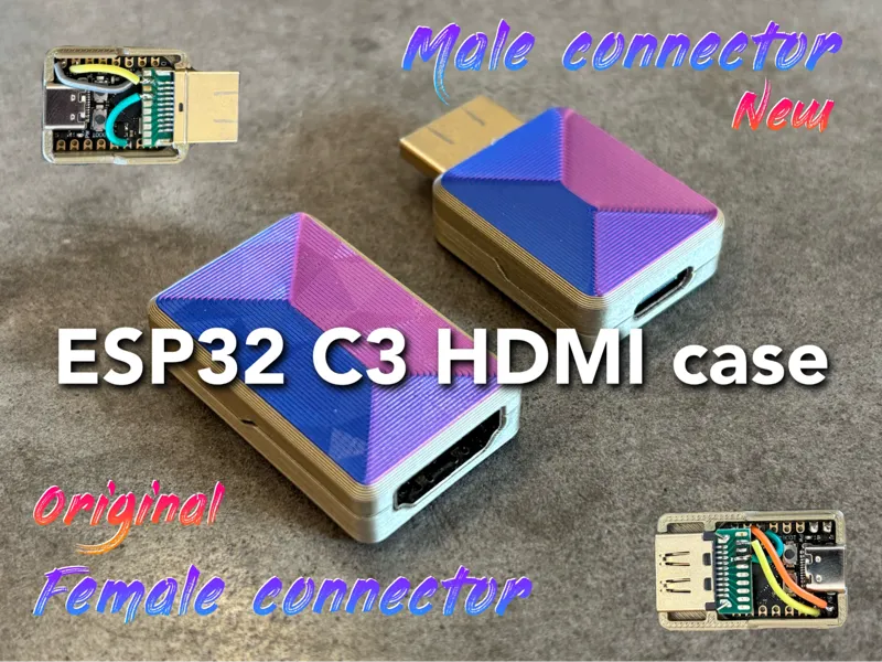 ESP32 C3 HDMI Case