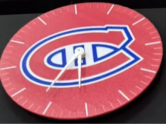 Montreal Canadiens Clock