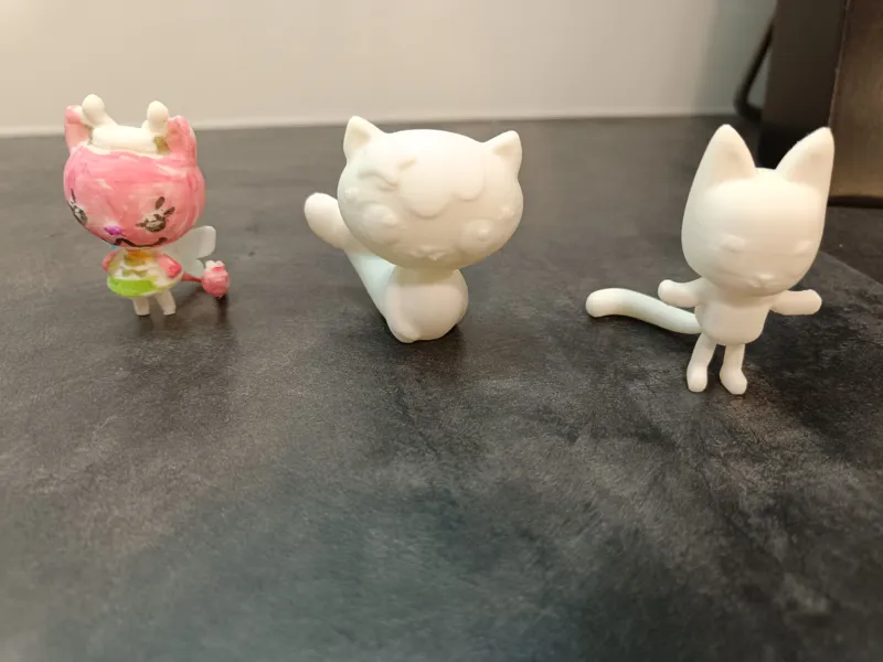 Gabby's Dollhouse MerCat , Pandy , Kitty Fairy