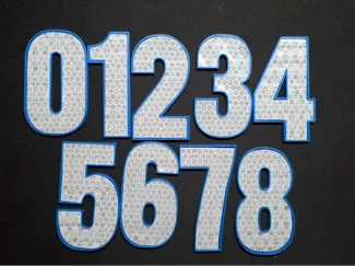 Hillman Emergency Reflective numbers
