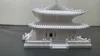 Geunjeongjeon Palace model with open windows
