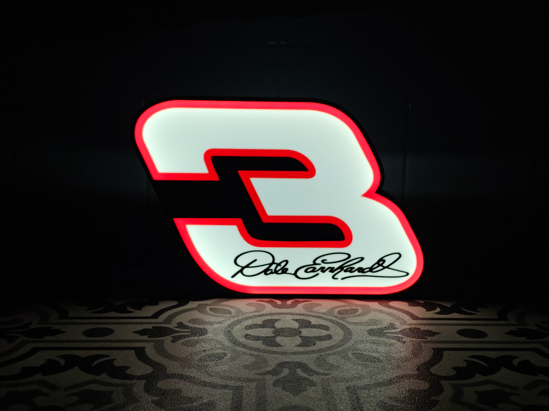 Dale Earnhardt LED Lightbox Sign