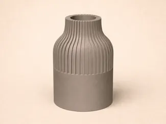 Striped Vase